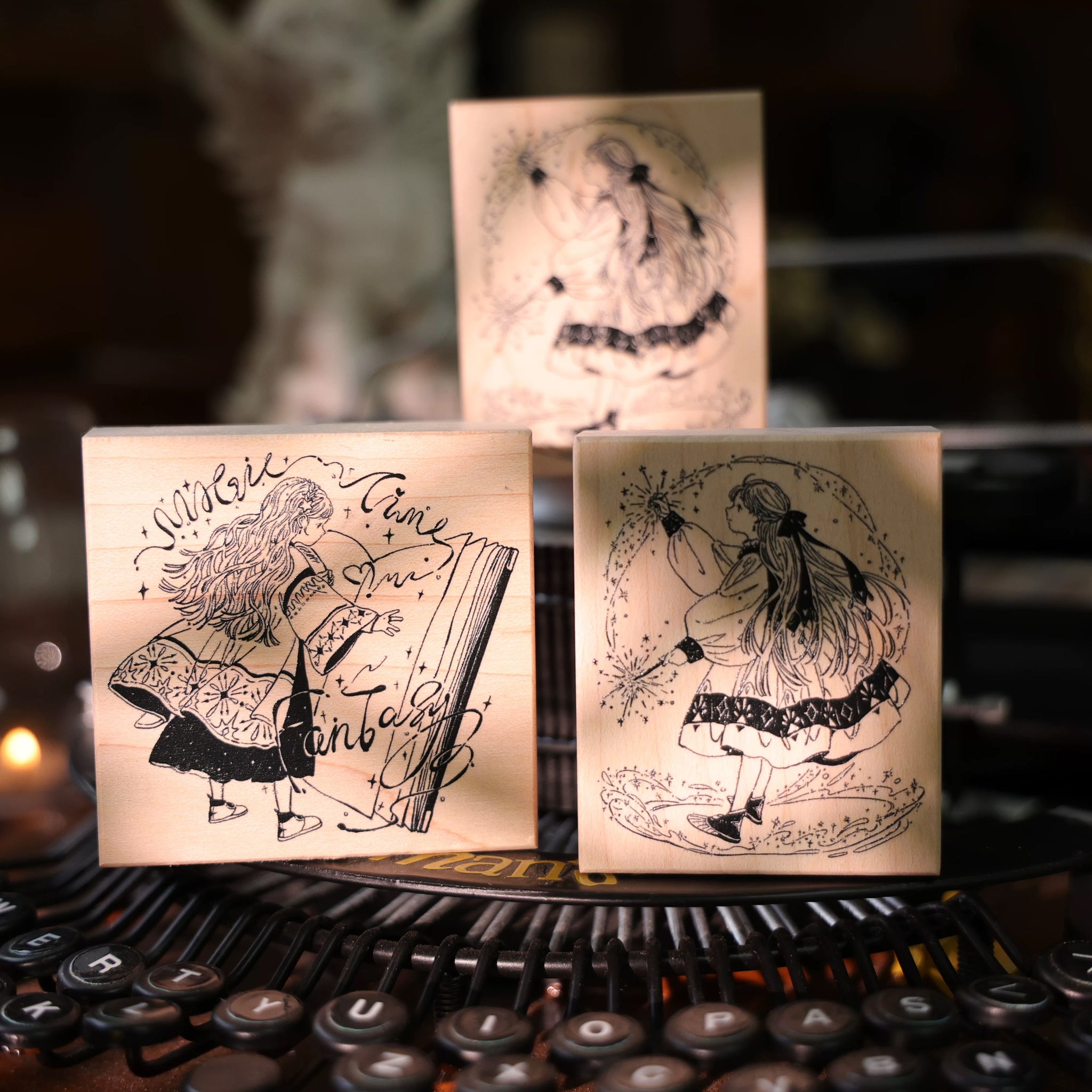 Yier Rubber Stamp: Little Magician