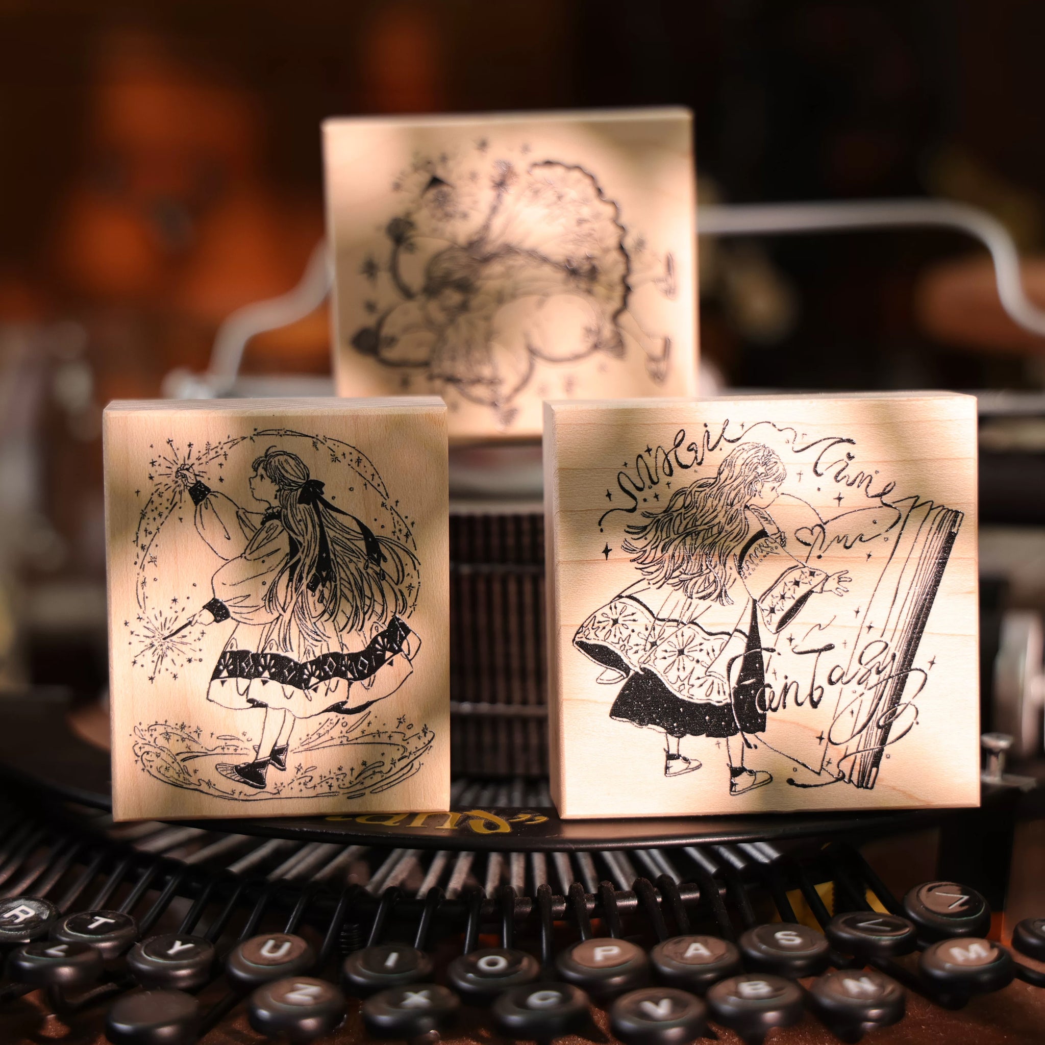 Yier Rubber Stamp: Little Magician