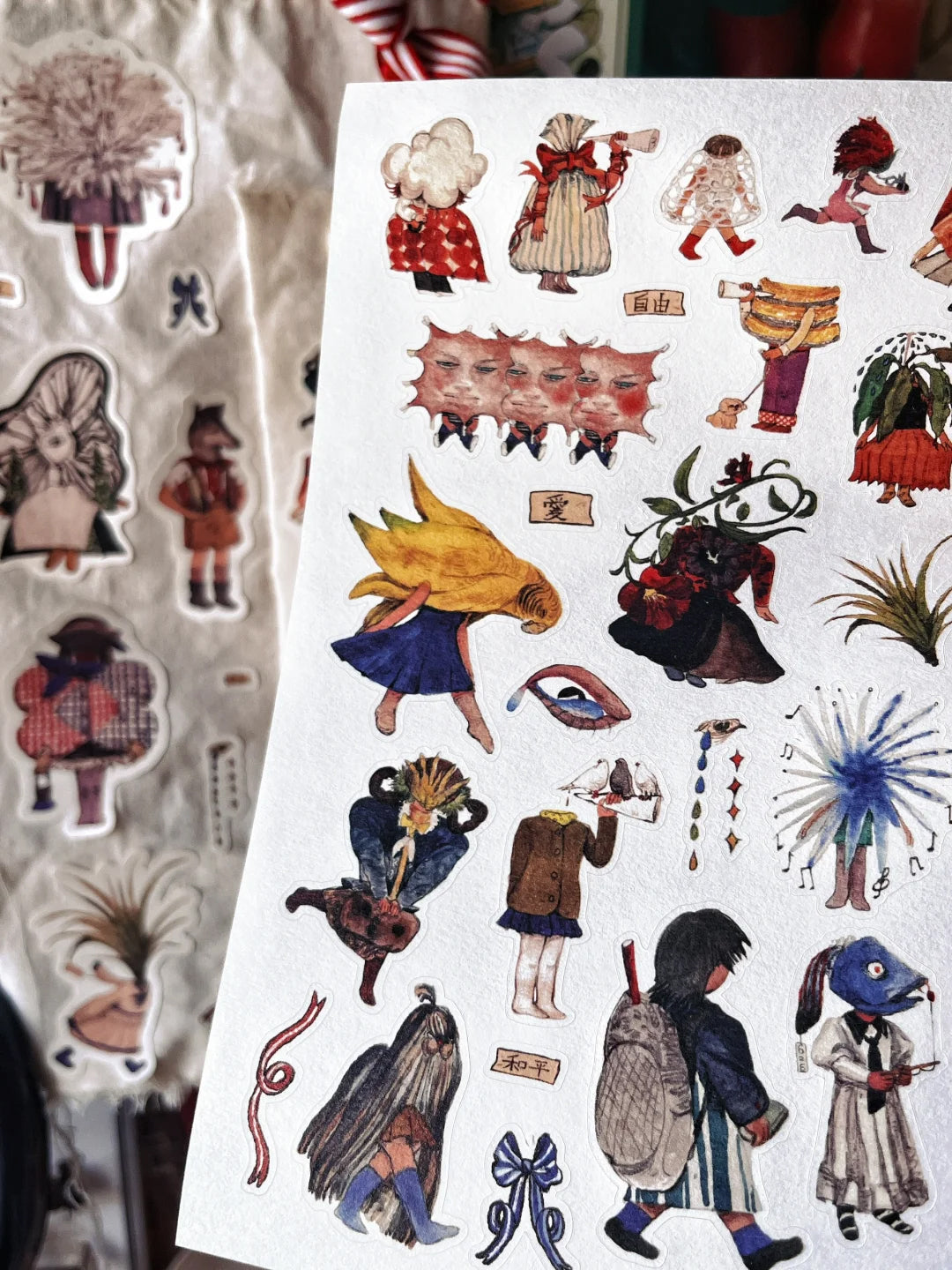 Yiyo Sticker Sheet: Mood Amusement Park