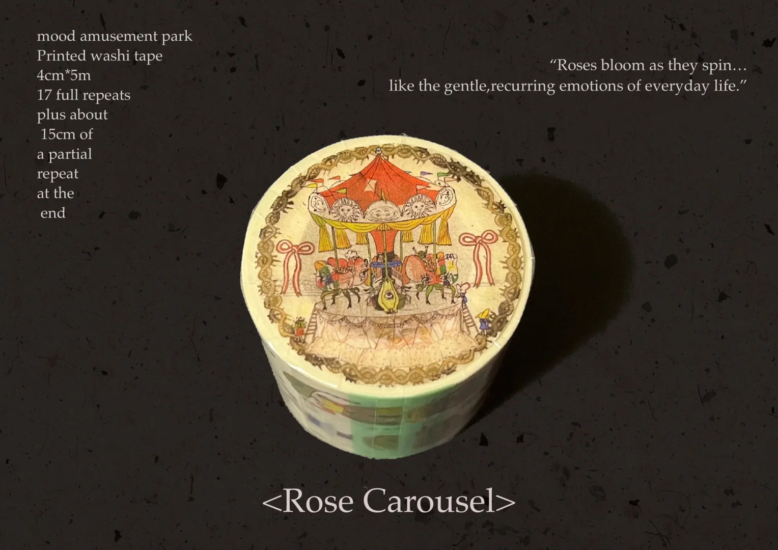 Yiyo Washi Tape: Mood Amusement Park