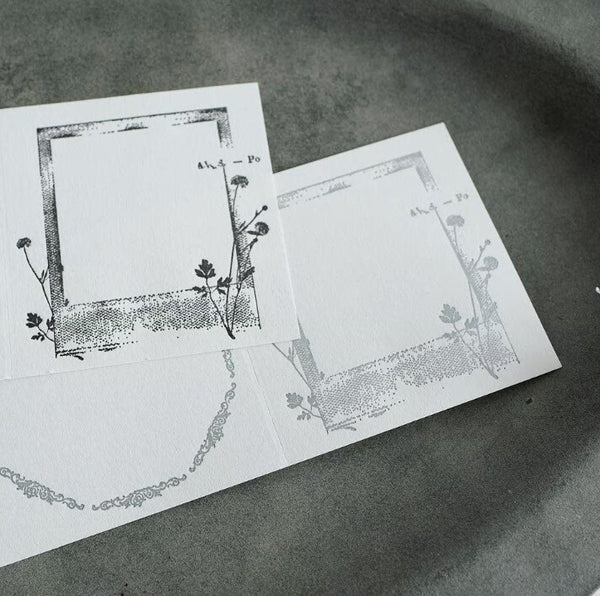 Yohaku Lettepress Notepad: M-135