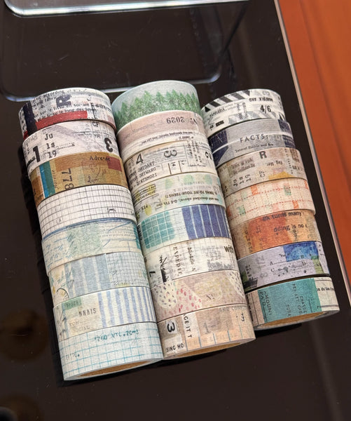 Yohaku Masking Tapes: Y-138 - Y-162
