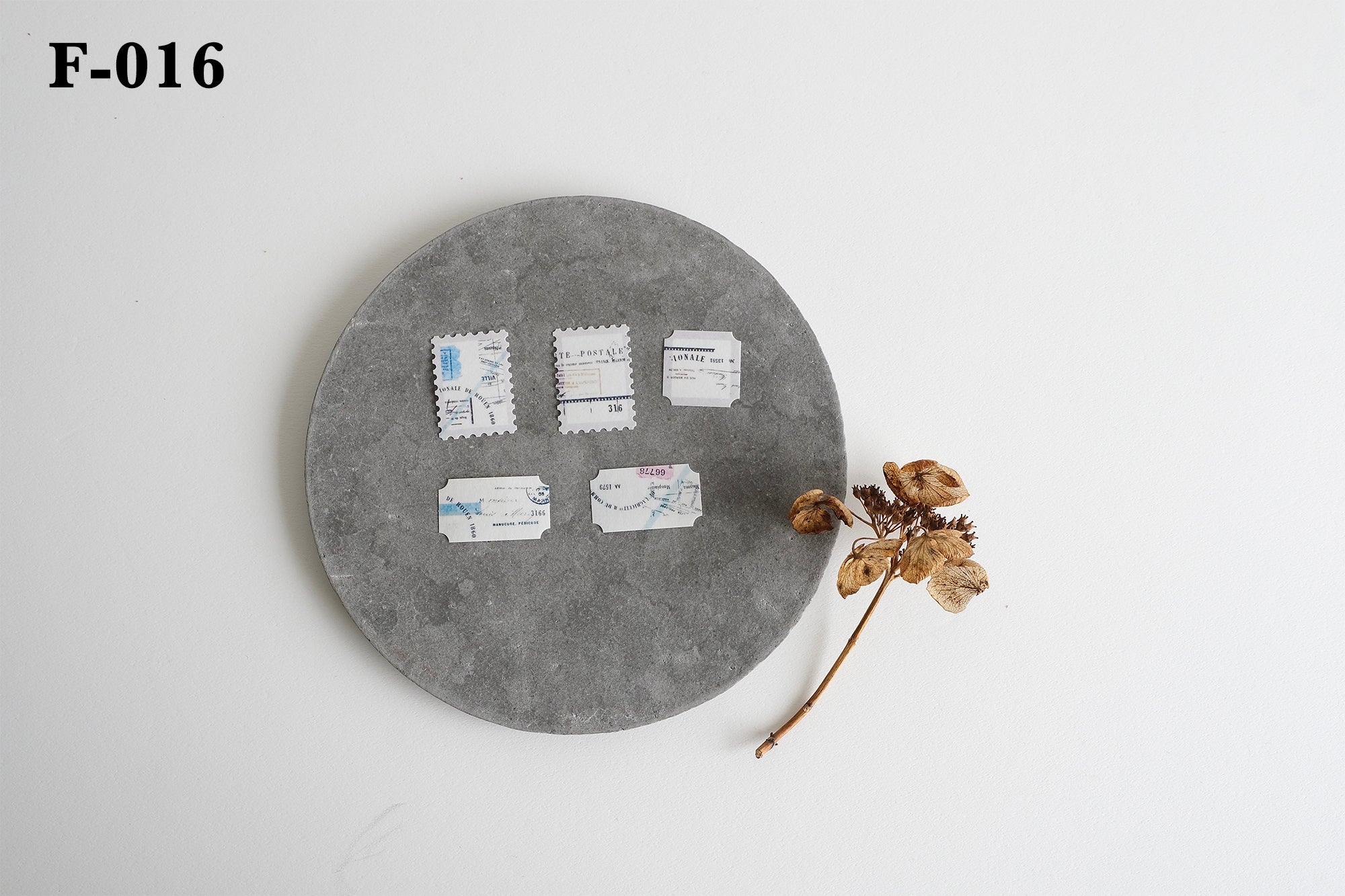 Yohaku Flake Seal Stickers: F-016 to F-021