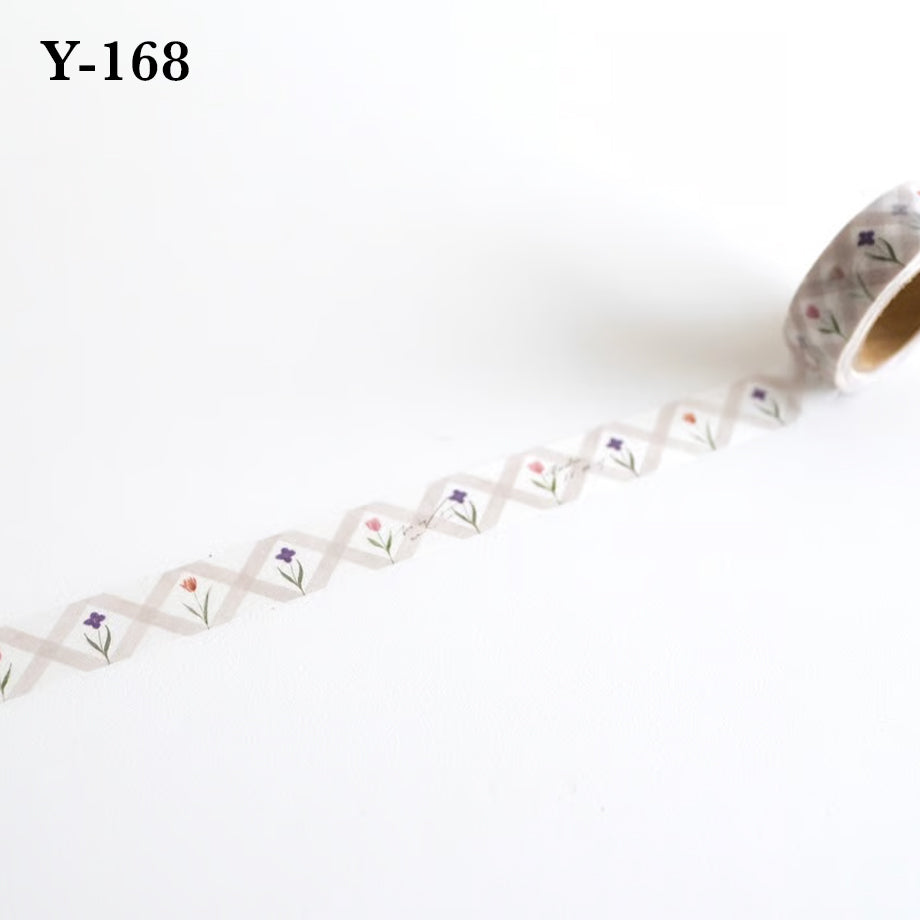 Yohaku Masking Tapes: Y-163 - Y-170