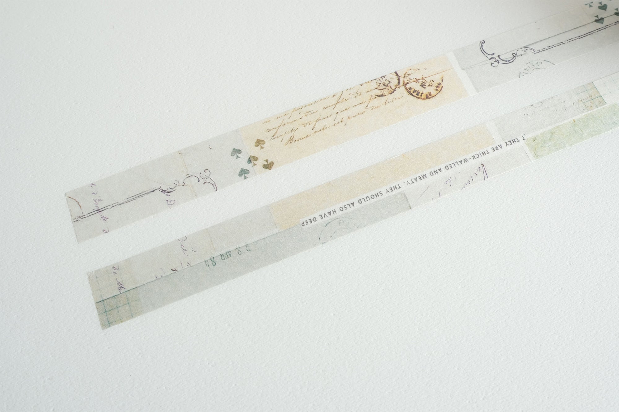 Yohaku Masking Tapes: Y-163 - Y-170