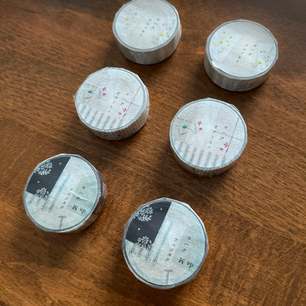 Yohaku Masking Tapes: YC-001 to YC-004