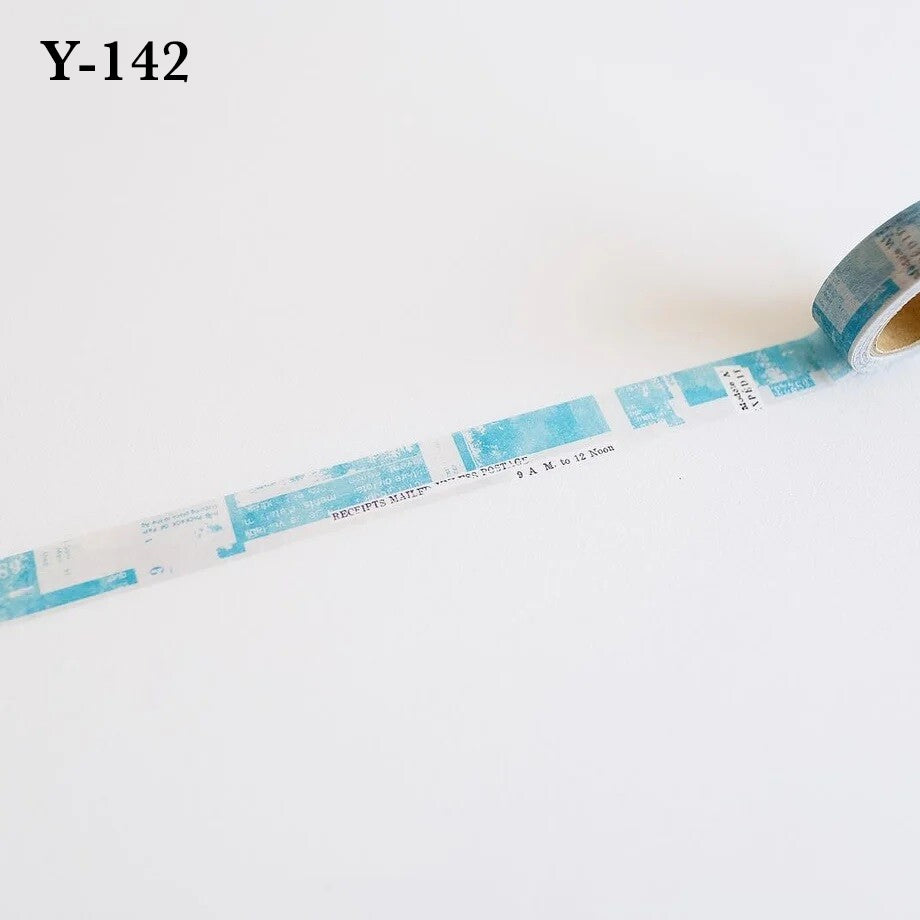 Yohaku Masking Tapes: Y-138 - Y-162