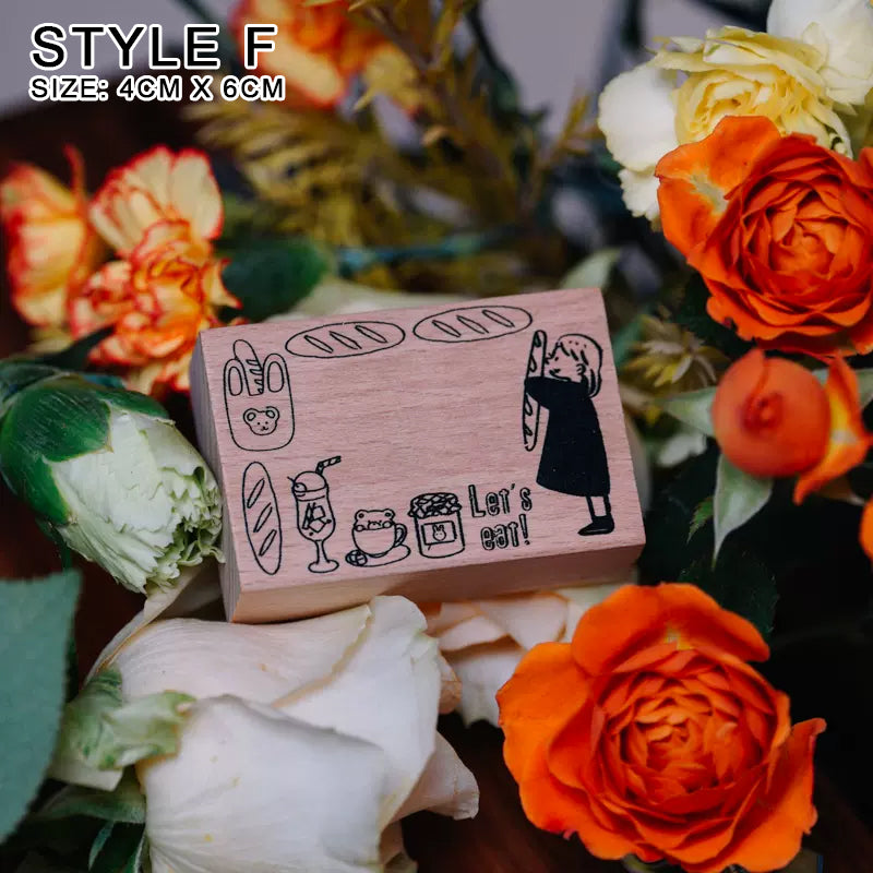 Yowoo Studio Rubber Stamp: Cozy Places