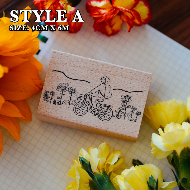 Yowoo Studio Rubber Stamp: Cozy Places 2