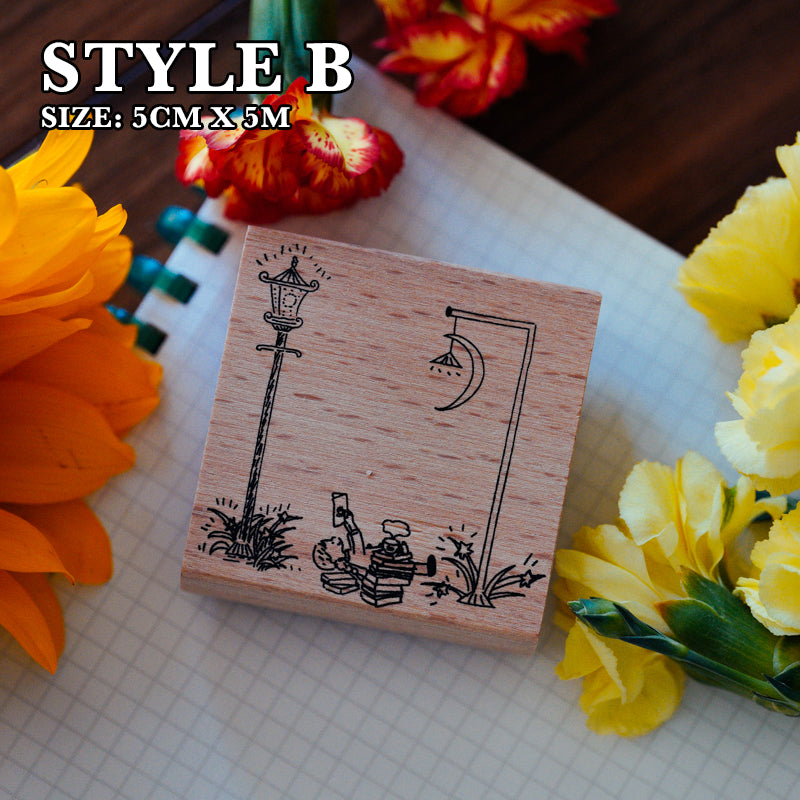 Yowoo Studio Rubber Stamp: Home Sweet Home