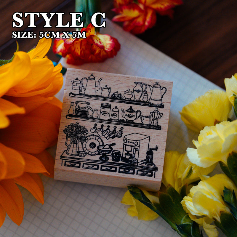 Yowoo Studio Rubber Stamp: Home Sweet Home