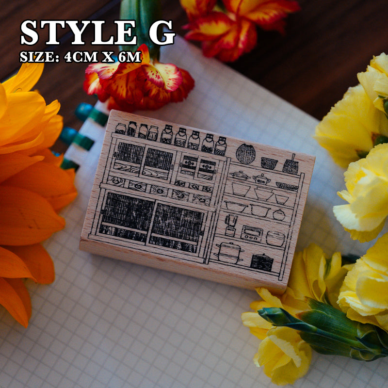 Yowoo Studio Rubber Stamp: Home Sweet Home