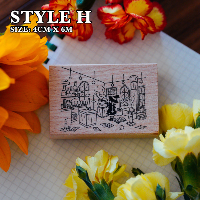 Yowoo Studio Rubber Stamp: Home Sweet Home