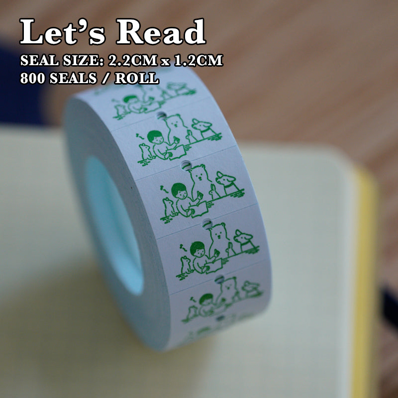 Yowoo Studio: Let's Read & Big Puppy Sticker Roll