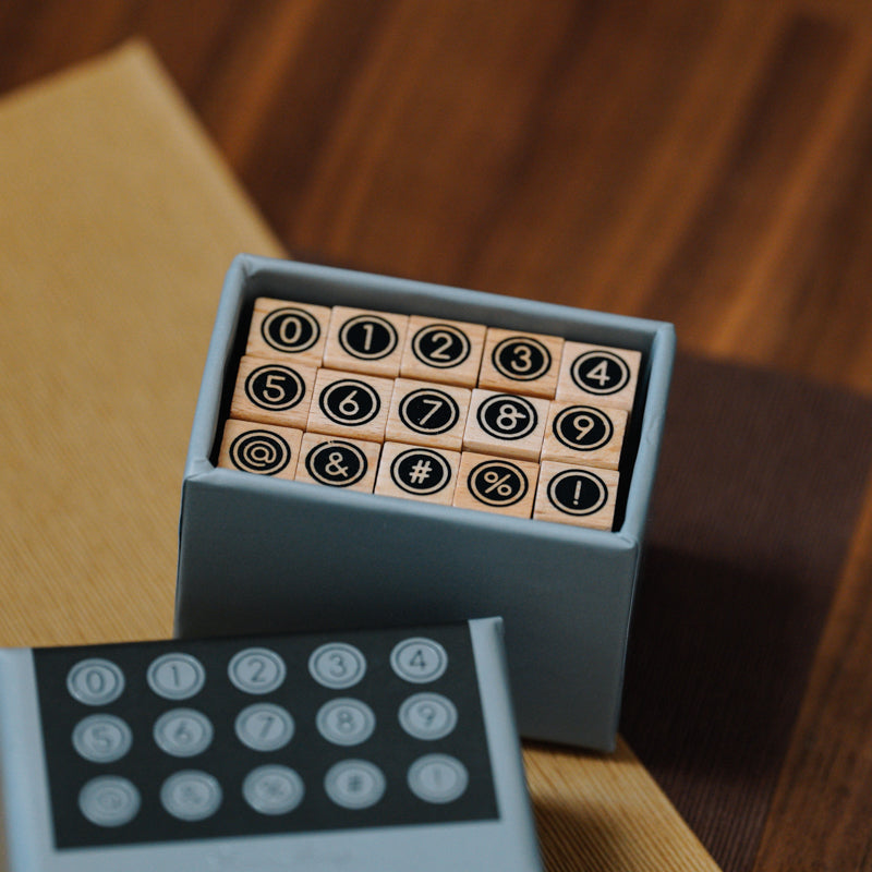 Yowoo Studio Rubber Stamp: Typewriter Keys