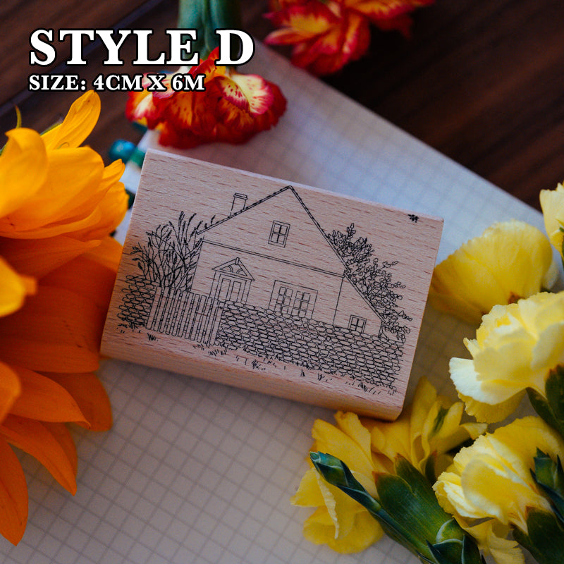Yowoo Studio Rubber Stamp: Scenery