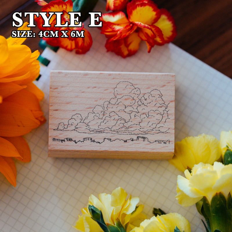 Yowoo Studio Rubber Stamp: Scenery