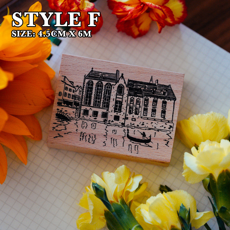 Yowoo Studio Rubber Stamp: Scenery