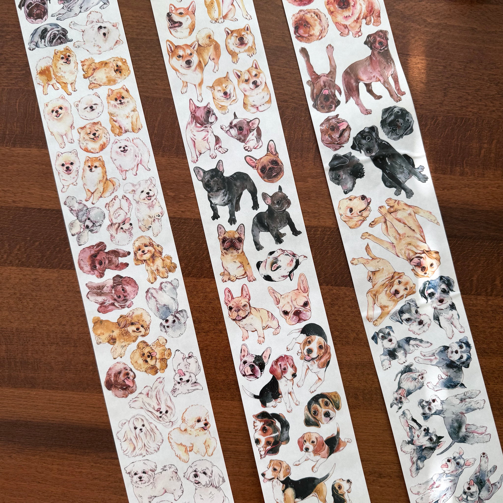 YStudio Tape Sample: Dog Breeds