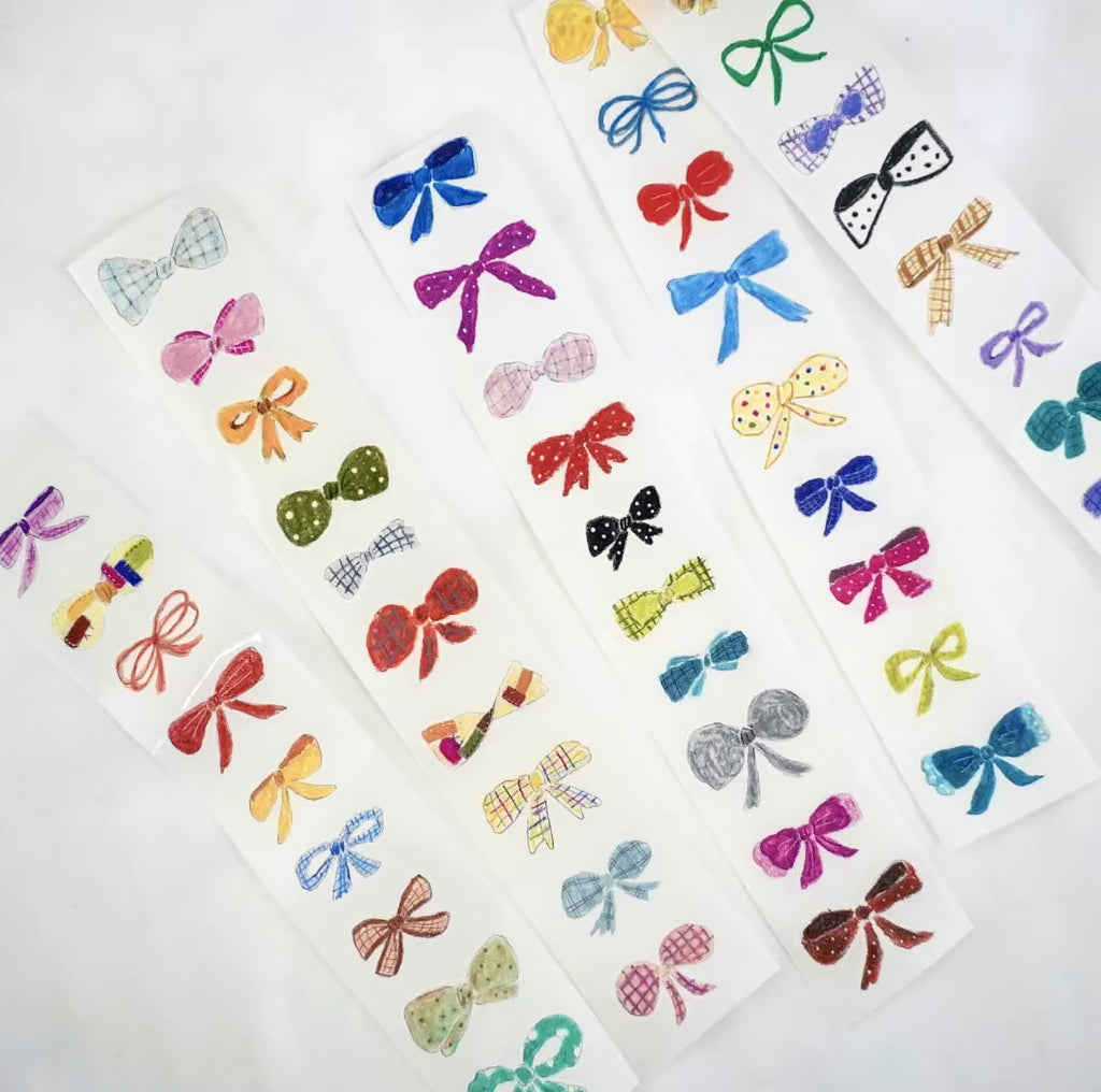 YuanQQ Sticker Tape: Bowties