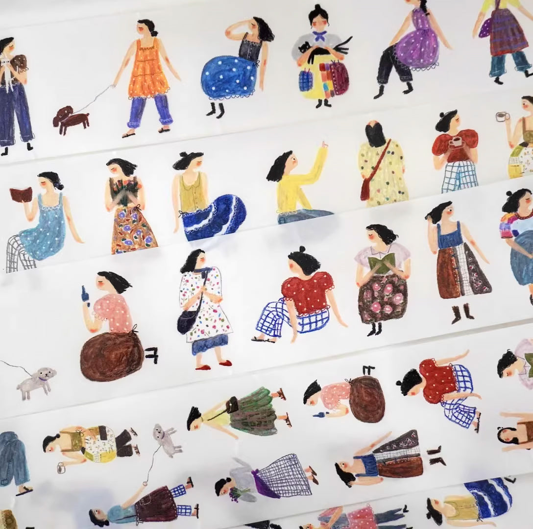 YuanQQ Sticker Tape: Summer Child