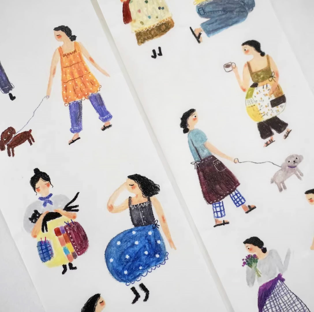 YuanQQ Sticker Tape: Summer Child