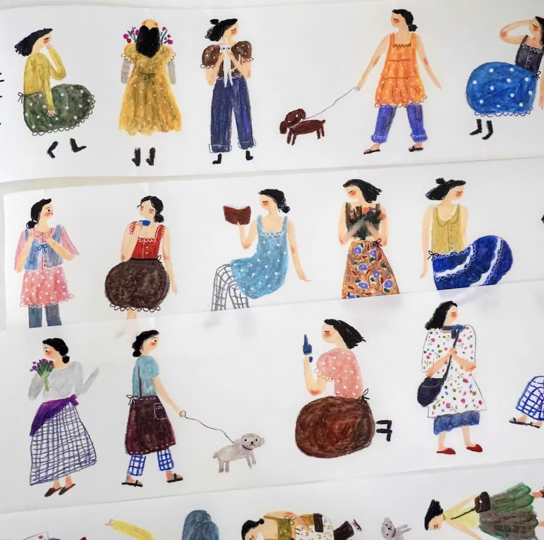 YuanQQ Sticker Tape: Summer Child