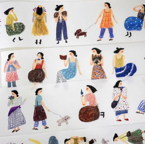 YuanQQ Sticker Tape: Summer Child