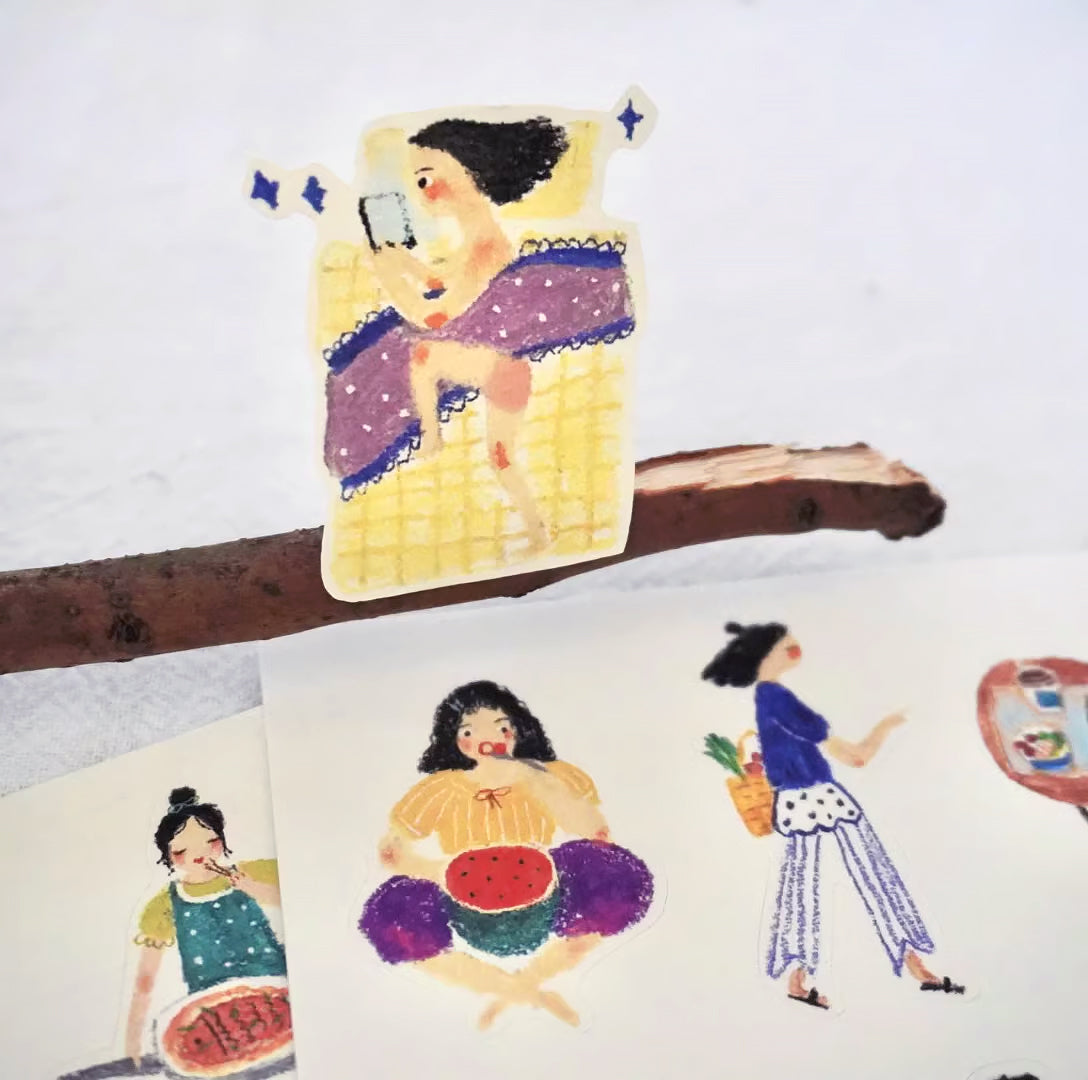 YuanQQ: Volume 2 Sticker Sheets