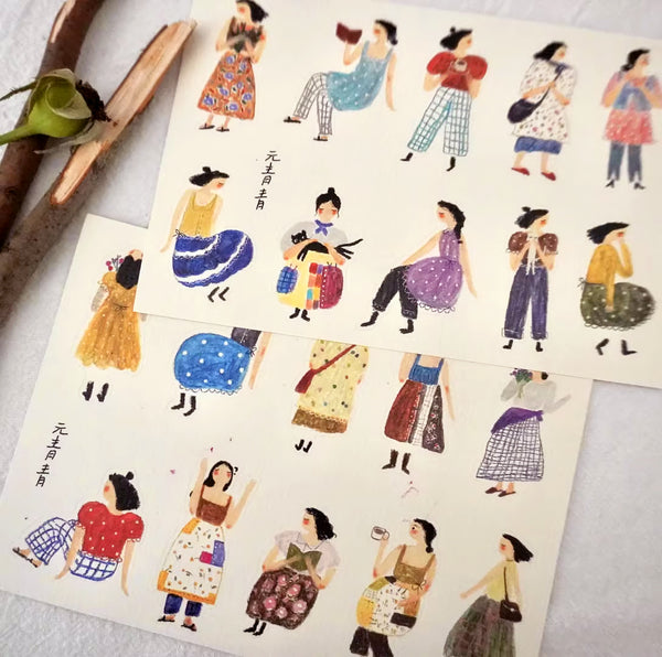 YuanQQ: Volume 2 Sticker Sheets