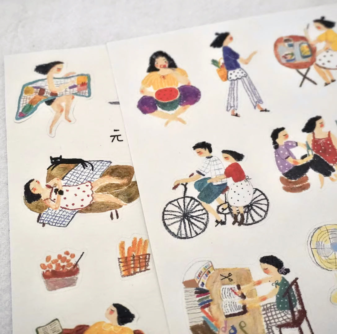 YuanQQ: Volume 2 Sticker Sheets
