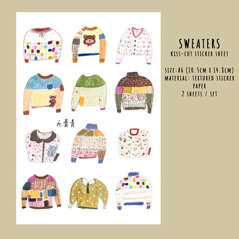 YuanQQ: Volume 4 Sticker Sheets