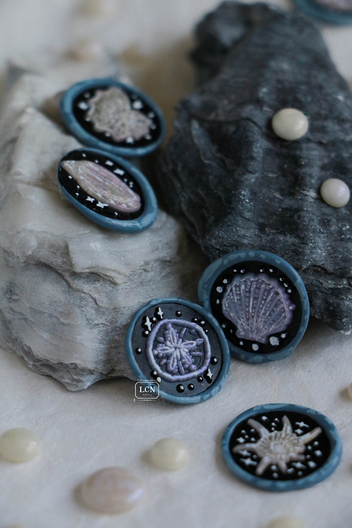 【PRE-ORDER】LCN Design Studio: Fall 2026 Mini Wax Seal Stamps