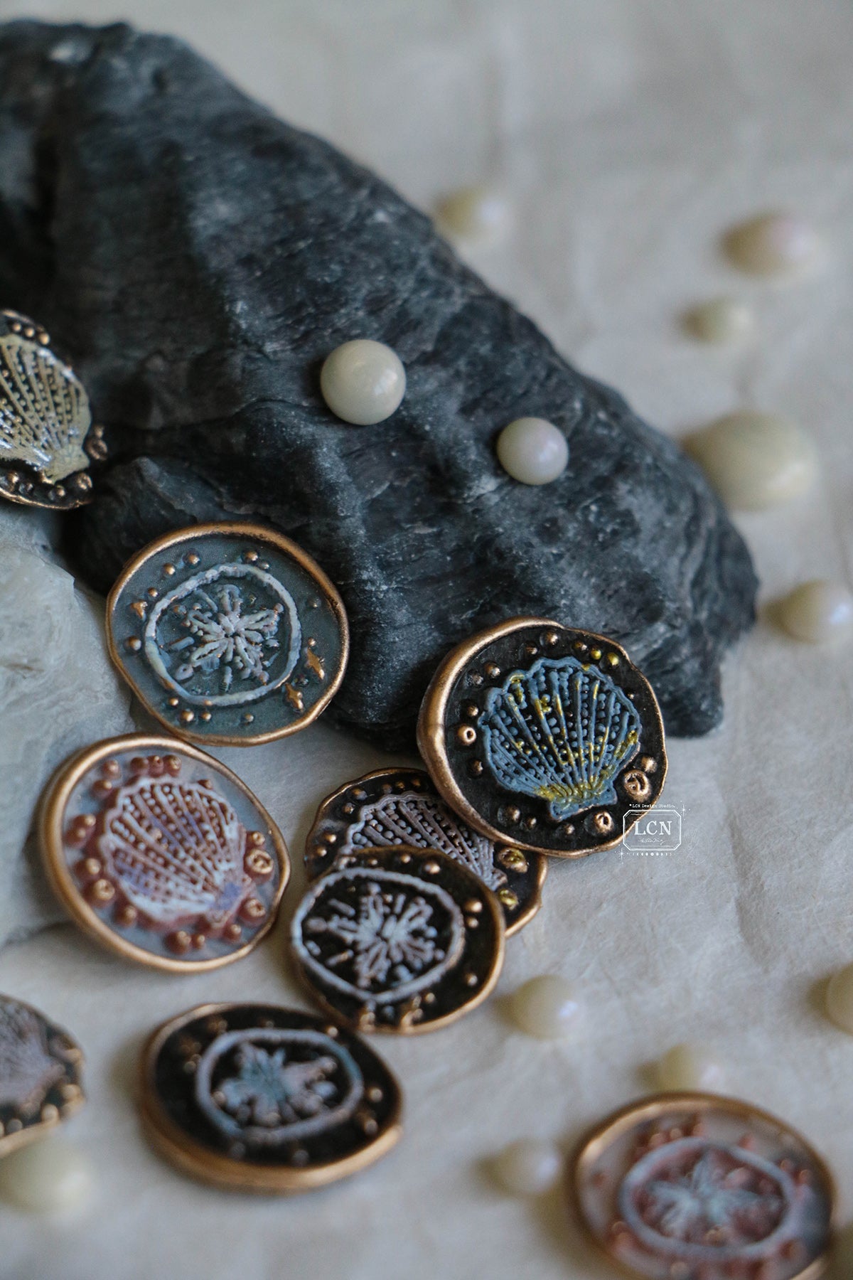 【PRE-ORDER】LCN Design Studio: Fall 2026 Mini Wax Seal Stamps