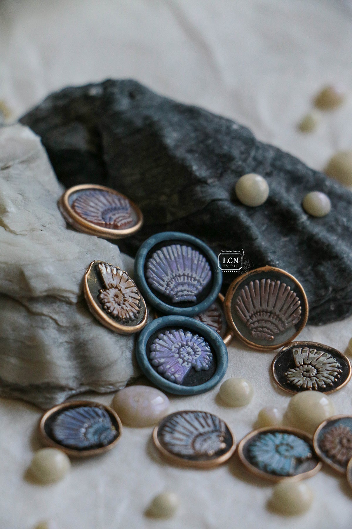 【PRE-ORDER】LCN Design Studio: Fall 2026 Mini Wax Seal Stamps