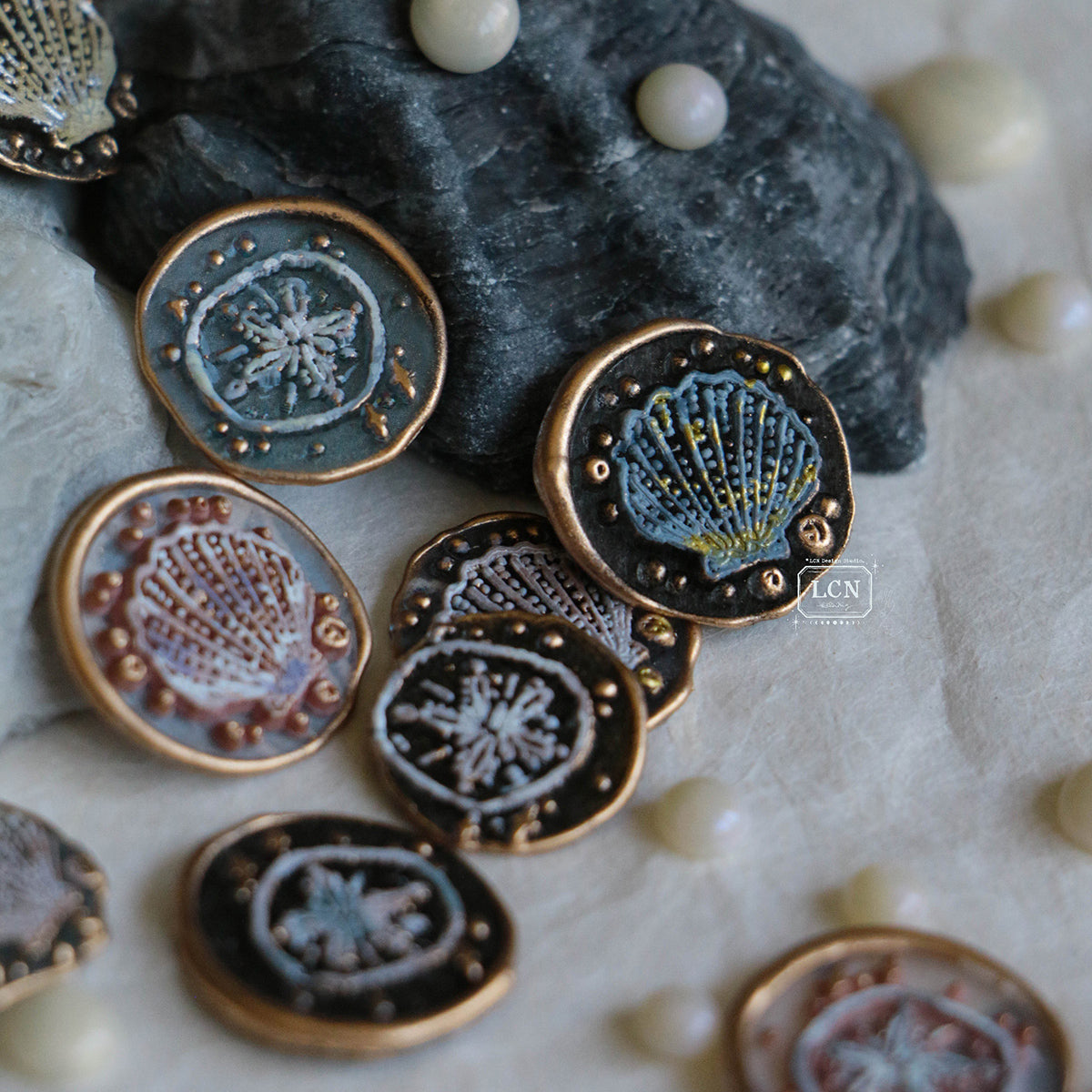 【PRE-ORDER】LCN Design Studio: Fall 2026 Mini Wax Seal Stamps