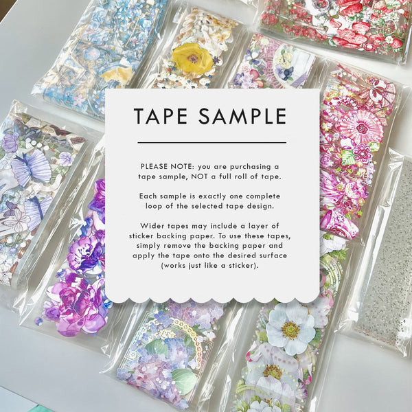 Freckles Tea Tape Sample: Flower Greeting
