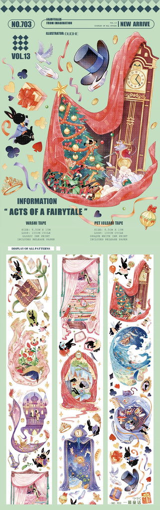 703 Studio Masking Tape: Acts of a Fairytale