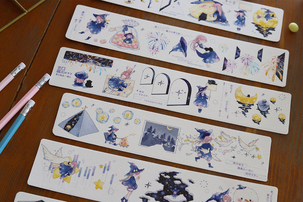 Nine to Nine Studio Masking Tape: Little Witch