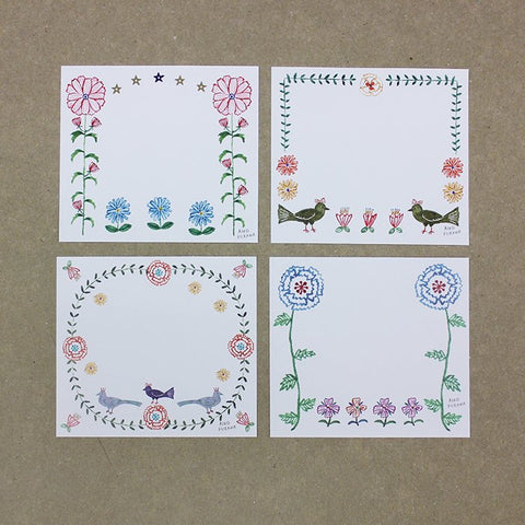 Cozyca Memo Block: Flower Gate