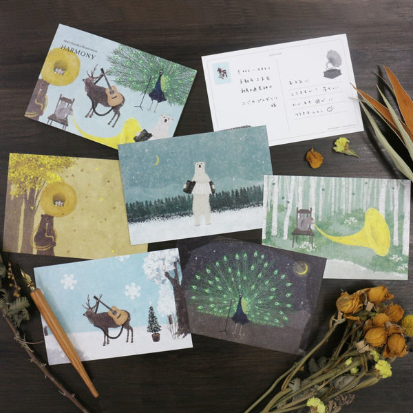 Cozyca Postcards Set: Harmony