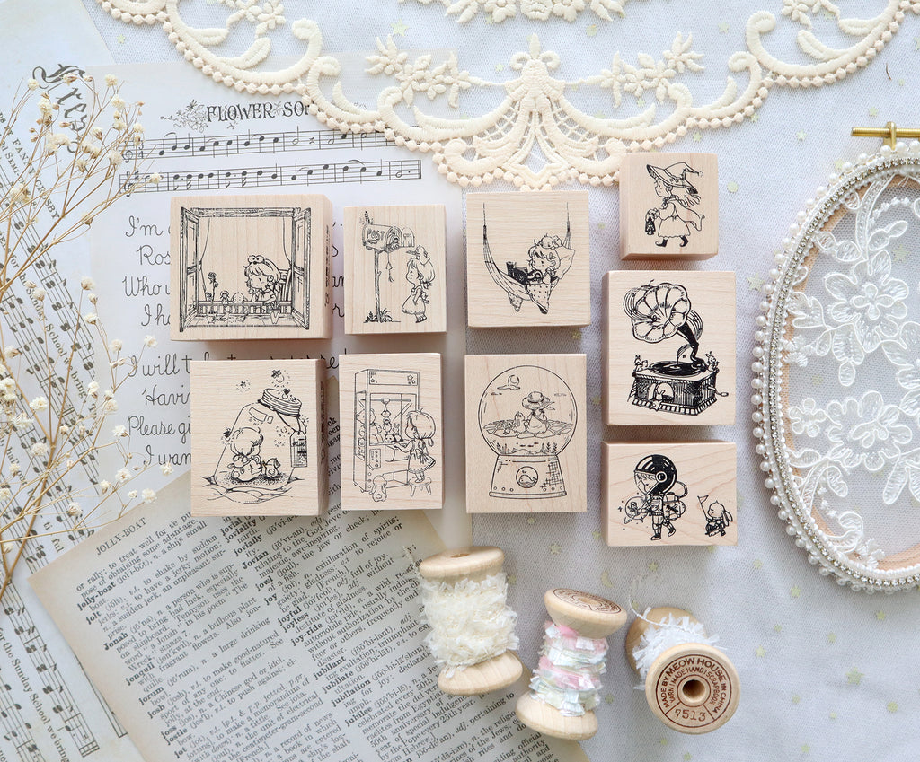 Anna Stationery: Anna's Daily Life Series Stamps