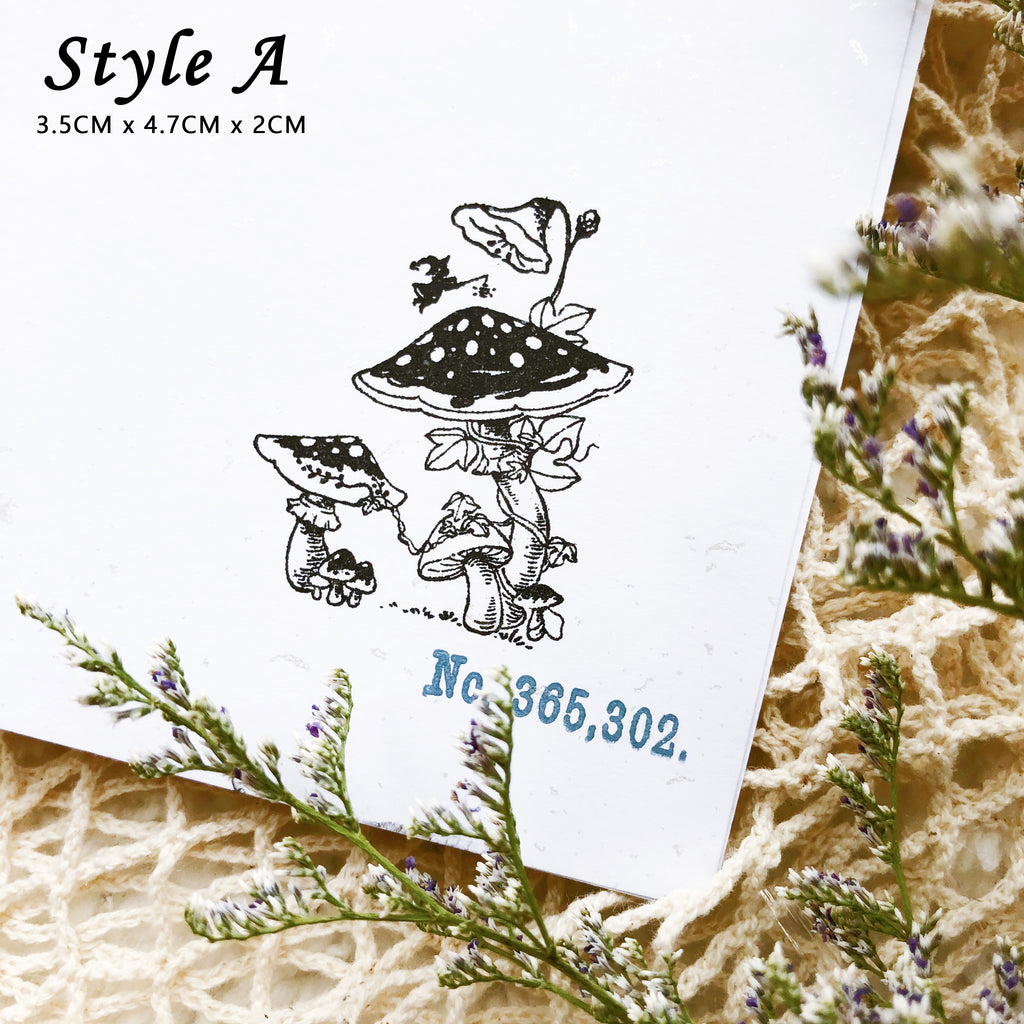 Anna Stationery: Mushroom Fairy Series Stamps
