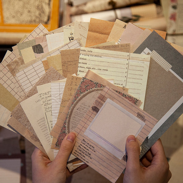 Assorted Printed Collage Paper Pack