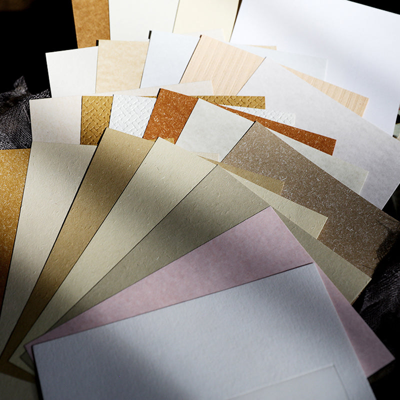 Assorted Earth Tone Papers Pack