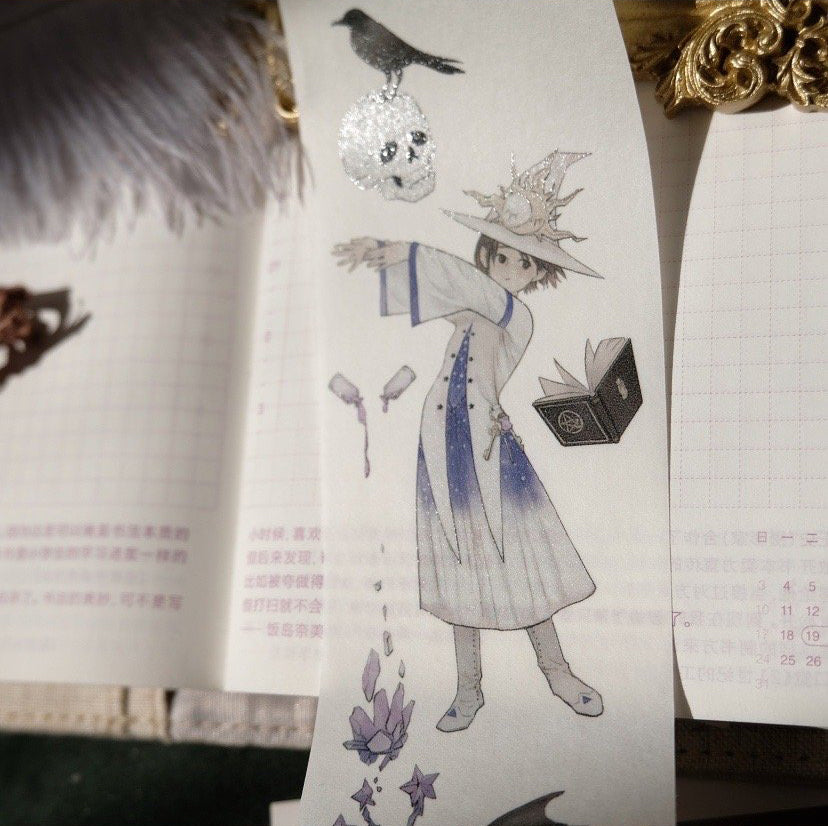 Summer Reading 2022 - Witchy-Washi Tape Crafts: Washi Tape Feathers Part 2  on Vimeo
