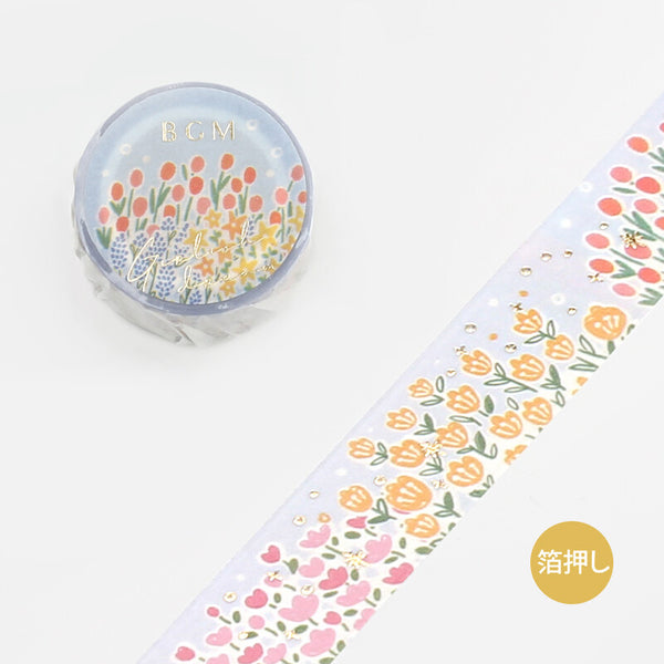 BGM Washi Tape: Flower Garden