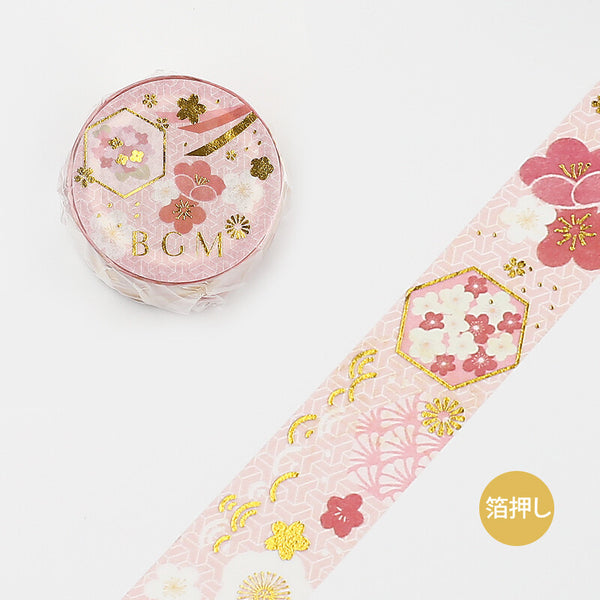 BGM Washi Tape: Plum Blossom
