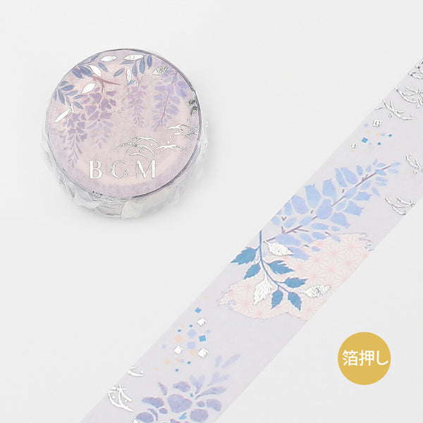 BGM Washi Tape: Purple Wisteria