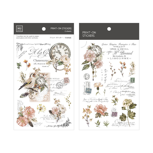 MU Lifestyle Print-On Stickers: 210